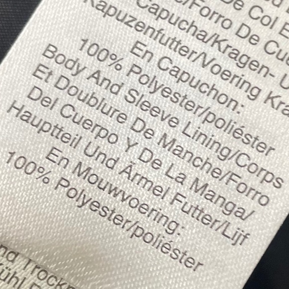 NWOT 🦋 Navy Blue quilted jacket w/ hood | Small - Picture 10 of 16